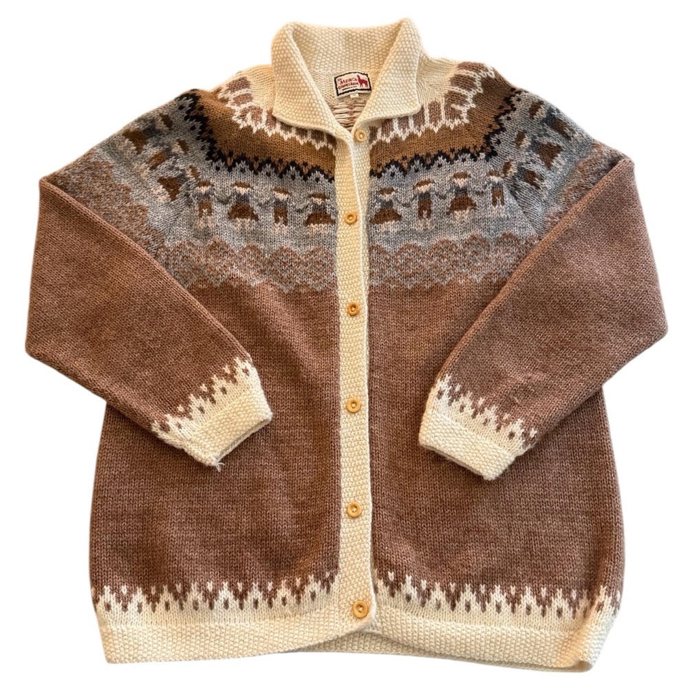 The Alpaca Connection cardigan size XL